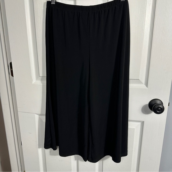 MSK Evening Collection wide leg capris, size 16, poly/spandex, office, evening - Picture 1 of 10